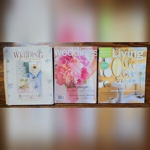 Martha Stewart WEDDINGS & Planning A Wedding To Remember Workbook Planner Bundle